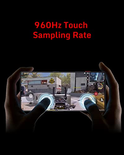 REDMAGIC 8 Pro 120Hz Gaming Phone, 5G Android Smartphone, 12GB RAM+256GB ROM, Snapdragon 8 Gen 2, 6.8" AMOLED Full Screen, 6000mAh, 50MP Camera, Dual-Sim, Unlocked Mobile Phone Black(No UK Charger)