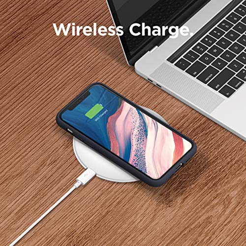 elago Liquid Silicone Case Compatible with iPhone 11 case (6.1 inches), Silicone Mobile Phone Case, All-round Protection: 3-layer Protective Case, Raised Edge for Screen and Camera (Black)