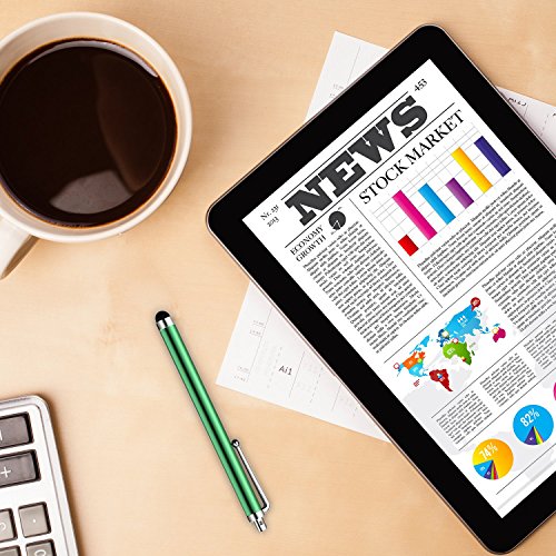 homEdge Stylus Pen Set of 20 Pack, Universal Capacitive Touch Screen Compatible with iPad, iPhone, Samsung, Kindle Tough, Compatible with All Device with Capacitive Touch Screen – 10 Color