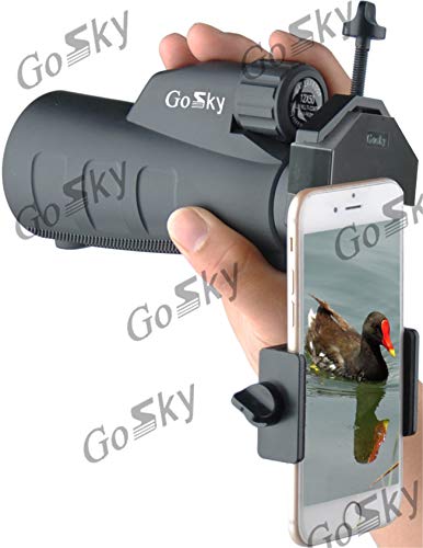 Gosky Universal Mobile Phone Adapter Holder for with Binoculars, Monocular Spotting Scope, Telescope, Microscope
