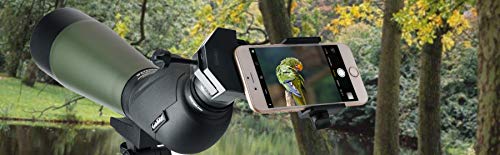 Gosky Universal Mobile Phone Adapter Holder for with Binoculars, Monocular Spotting Scope, Telescope, Microscope