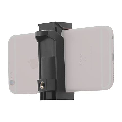 zetong Mobile Phone Tripod Mount Adapter Bracket Smartphone Clamp Holder, Ring Light Tripod Attachment Replacement Accessories for iPhone Android Cellphone