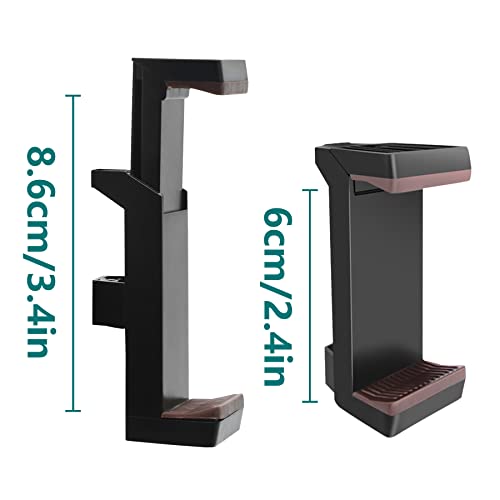 zetong Mobile Phone Tripod Mount Adapter Bracket Smartphone Clamp Holder, Ring Light Tripod Attachment Replacement Accessories for iPhone Android Cellphone