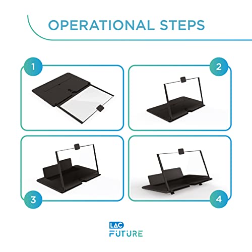 LAC Mobile Phone Screen Magnifier 14"| Cool Gadgets For Teenage Boys Presents For Dad Birthday Gifts For Men | Phone Amplifier Mens Gifts For Him | Mobile Phone Magnifier Screen Accessories Dad Gifts