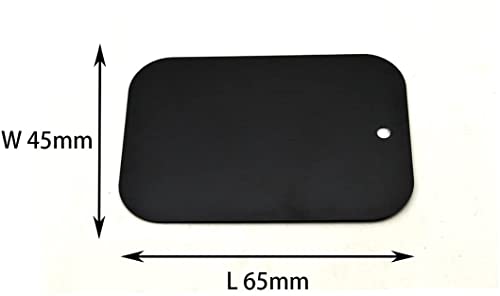 Universal 4 Pcs Replacement 3M Plate Adhesive Metal Accessory Pack for All Magnetic In Car Mount Mobile Cell Phones