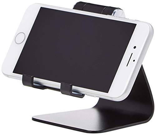 Amazon Basics Adjustable Cell Phone Stand | Black