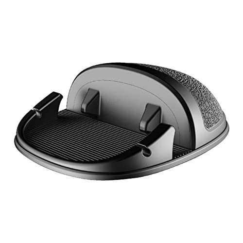 Smart Kraft CAR PHONE HOLDER FOR CARS, SILICONE CAR PHONE MOUNT, BLACK MOBILE PHONE HOLDER FOR CAR DASHBOARDS, SLIP FREE CAR ACCESSORIES FOR WOMEN, IPHONE CAR HOLDER, GADGETS FOR MEN