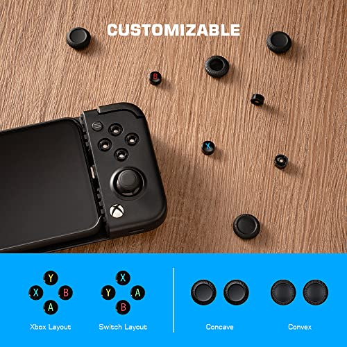 GameSir X2 Pro Mobile Controller for Android Support Xbox Cloud Gaming, Stadia, Luna, Android Controller with Mappable Back Buttons, Detachable ABXY Buttons [1 Month Xbox Game Pass Ultimate]
