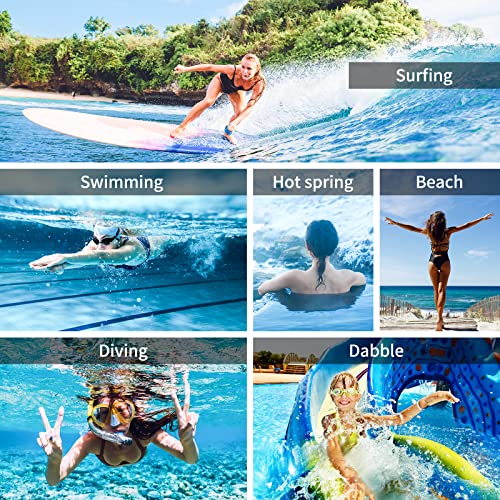 Syncwire Waterproof Phone Pouch [2-Pack] - Universal IPX8 Waterproof Phone Case Dry Bag with Lanyard Compatible with iPhone 13 Pro Max/12/11 Pro XS MAX XR X 8 7 6 Plus 5s Samsung S20+ More Up to 7"