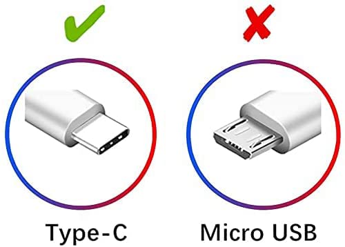 Galaxy A23 / A23 5G / A22 5G / A22 / A21S / A21 / A04S / A04 Type C Charger, Dual USB Port [1M] Fast Charging Cable Charger Triangle UK 3 Pin Mains Wall Plug USB C Charger For Samsung Galaxy A22 5G