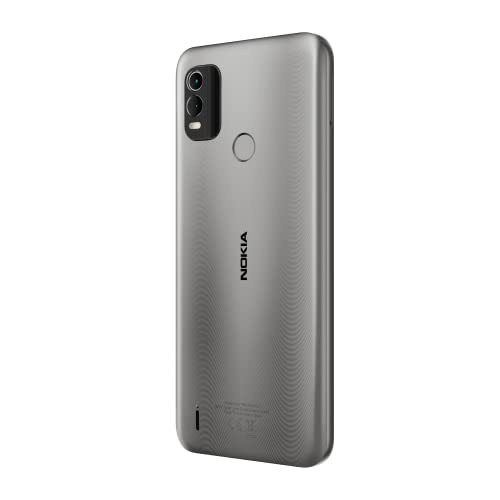 Nokia C21 Plus Smartphone with 6.5" HD+ Display, Toughened Glass, 2-Day Battery Life, 13MP Dual-Camera with HDR, Panorama & Beautification, Clean OS, 2 Years Security Updates, Dual-Sim - Grey