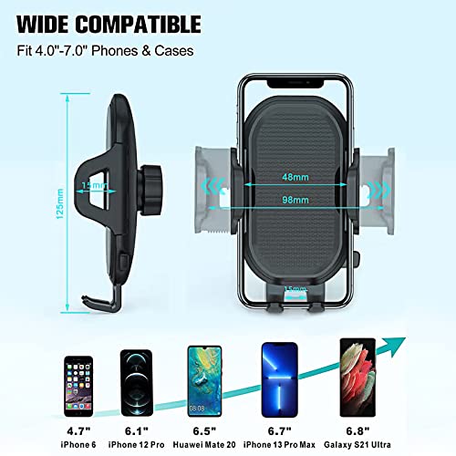 Car Phone Holder,3 in 1 Super Stable for Car Dashboard/Windscreen/Air Vent,Car Mount Cradle for Samsung S23 S21 S20 S22 Plus Ultra FE 5G A12 A14 A54 A42 A41 A10,Note 10 20,Oppo Find X3 X2 Pro A53 A74