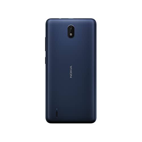 Nokia C01 Plus 5.45 Inch Android (Go Edition) UK SIM Free Smartphone with 1 GB RAM and 16 GB Storage (Dual SIM) - Blue (Renewed)