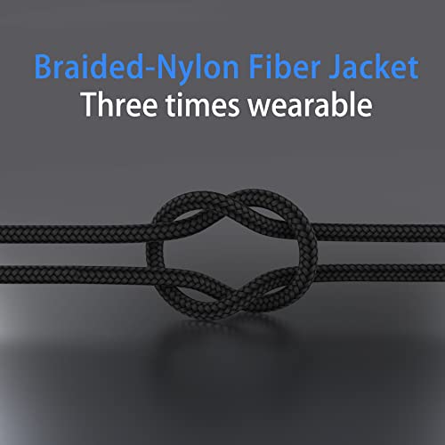 USB C Cable Type C Charger Cable 1M Fast Charging Cable Lead Nylon Braided Phone USB-C Charger Cable for Samsung Galaxy S21 S22 Ultra S20 Fe Plus S10 S9 S8 A40 A50 A70 A20e A3 A5 2017,Note 20 8 9 10