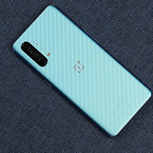 Ibywind Screen Protector for Oneplus Nord CE 5G, [Pack of 2] with Back Carbon Fiber Skin Protector,Including Easy Install Kit