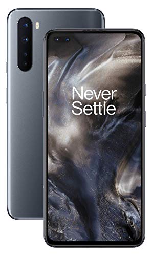 OnePlus NORD (5G) 8GB RAM 128GB SIM-Free Smartphone with Quad Camera, Dual SIM and 2 Years Warranty - Onyx Grey