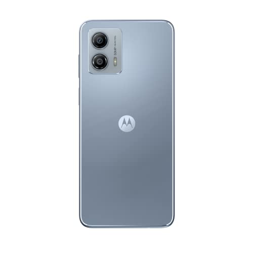Motorolo moto (g53 5G, 6.5 Inch 120 Hz Display, 50 MP Camera, Dolby Atmos Stereo Speakers, 5000 mAh Battery,TurboPower Charging, 5G, Snapdragon 480+ Processor, 4/128 GB, Dual SIM), Arctic Silver