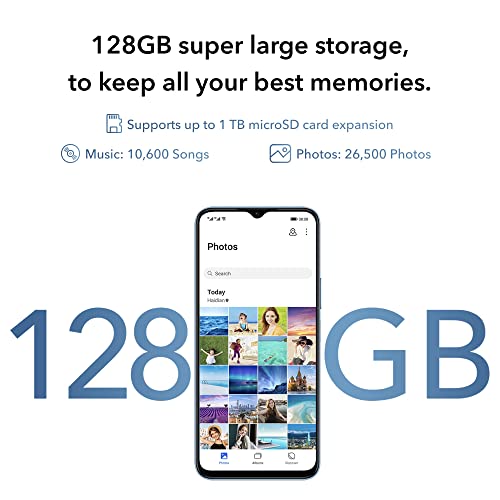 HONOR X8 5G Smartphone, 6.5 Inch SIM-Free Unlocked Android Mobile Phone with 64MP Quad Camera, 90Hz, Snapdragon 680, Dual Sim, NFC, 6+128GB（2 Year Warranty