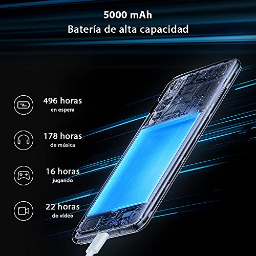 Xiaomi Redmi Note 10 5G - Smartphone 128GB, 4GB RAM, Dual Sim, Grey