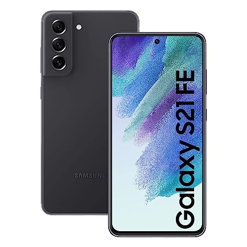 Samsung Galaxy S21 FE 5G, 256GB, SIM Free Smartphone, Graphite, 3 Year Extended Warranty (UK version)