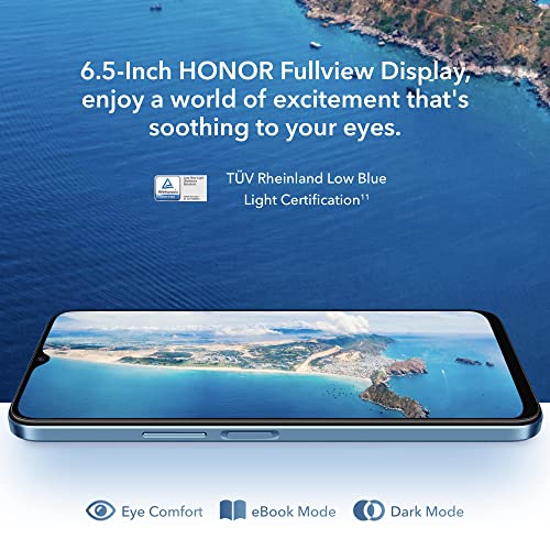 HONOR X8 5G Smartphone, 6.5 Inch SIM-Free Unlocked Android Mobile Phone with 64MP Quad Camera, 90Hz, Snapdragon 680, Dual Sim, NFC, 6+128GB（2 Year Warranty