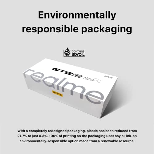 realme GT 2 Pro 5G, 12+256GB, Steel Black, Sim Free Unlocked Mobile Phone, Snapdragon 8 Gen 1, 5000mAh Massive Battery, 65W SuperDart Charge + UK Warranty