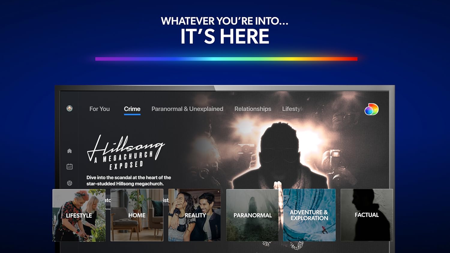 discovery+ | Stream TV Shows, Live Sport and So Much More