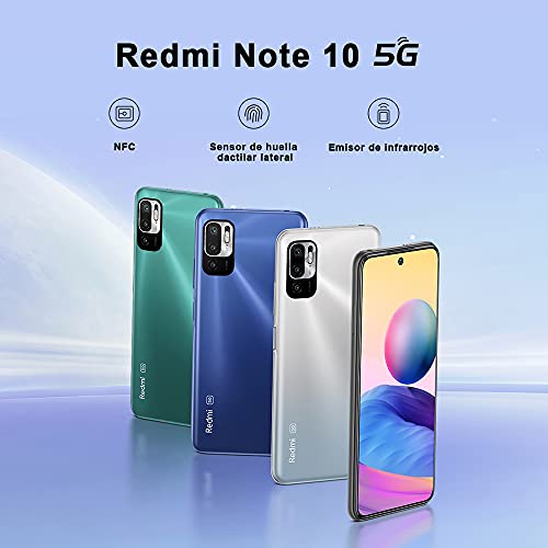 Xiaomi Redmi Note 10 5G - Smartphone 128GB, 4GB RAM, Dual Sim, Grey