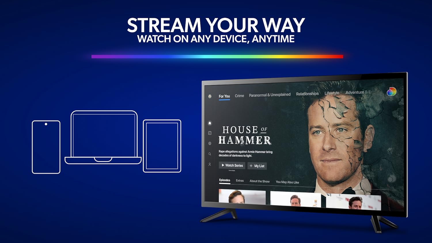 discovery+ | Stream TV Shows, Live Sport and So Much More