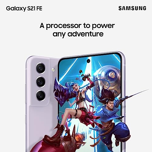 Samsung Galaxy S21 FE 5G, 256GB, SIM Free Smartphone, Graphite, 3 Year Extended Warranty (UK version)