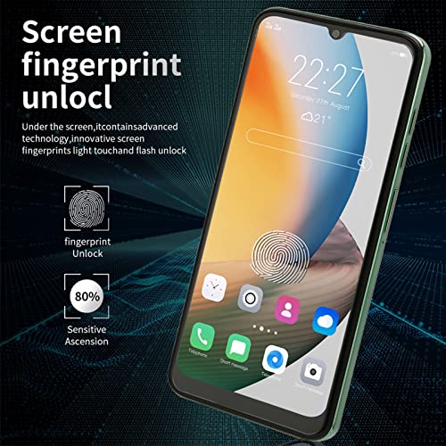 Bewinner 2022 Reno 8 Pro 5G Smartphone for Android 12, 4GB RAM 64GB ROM Unlocked Cell Phone with 2900mAh Battery, 6.0inch FHD Screen,Dual SIM Dual Standby