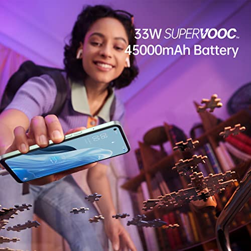 OPPO Reno8 Lite 5G Smartphone, Qualcomm® Snapdragon™ 695, 6.4” AMOLED, 64MP+2MP+2MP rear camera, 16MP front camera, RAM 8GB + ROM 128GB expansion up to 1TB, 4500mAh 33W Supervooc, Rainbow Spectrum