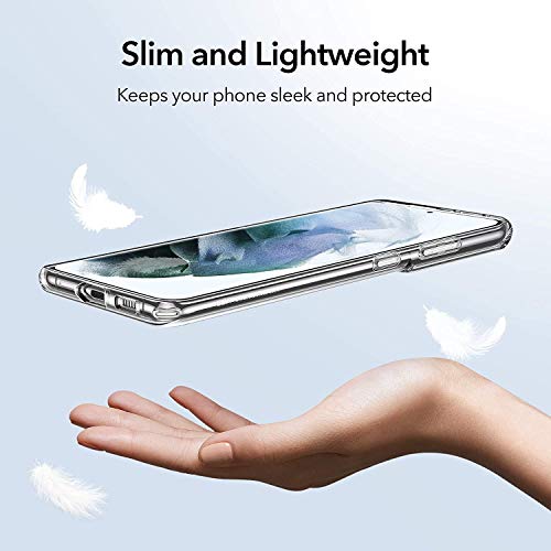 NWNK13 For Samsung Galaxy S21 5G Case Crystal Clear Slim Fit Front & Back 360° Case Built-in Screen Protector Full Body Silicone Gel Mobile Phone Cover for Samsung S21 5G (Clear) (Black)