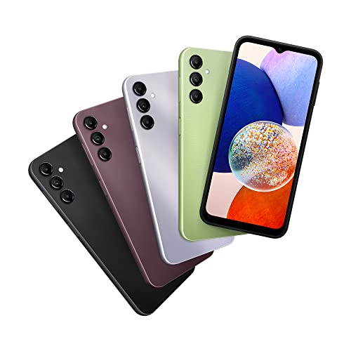 Samsung Galaxy A14 5G Mobile Phone 6.6 Inch Infinity-V screen 64GB Sim Free Smartphone, Light Green, 3Y Extended Manufacturer Warranty