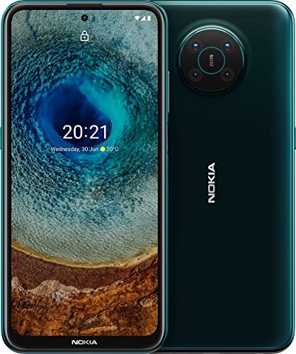 Nokia X10 6.67 Inch Android UK SIM Free Smartphone with 5G Connectivity - 6 GB RAM and 64 GB Storage (Dual SIM) - Forest Green (Renewed)
