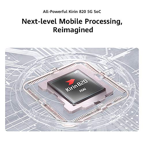 HUAWEI P40 Lite 5G - 128 GB 6.5" Smartphone with Punch FullView Display, 64 MP AI Quad Camera, 4000 mAh ,40W SuperCharge, 6 GB RAM, SIM-Free Android Mobile Phone, Dual SIM, Crush Green