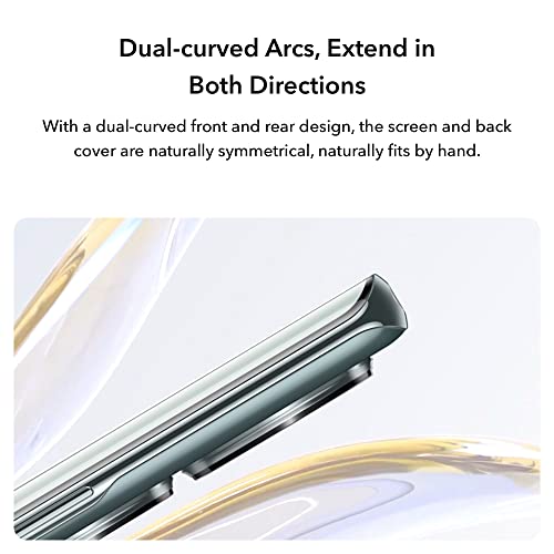 HONOR 70 Smartphone, Mobile Phone 5G, SIM Free Unlocked, 8+256GB, 54 MP Triple Rear Camera, 120Hz 6.67 Inch OLED Curved Screen, Android 12, 4800mAh Emerald Green