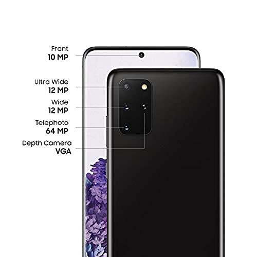 Samsung Galaxy S20+ 5G 128GB - Cosmic Black - Unlocked (Renewed)