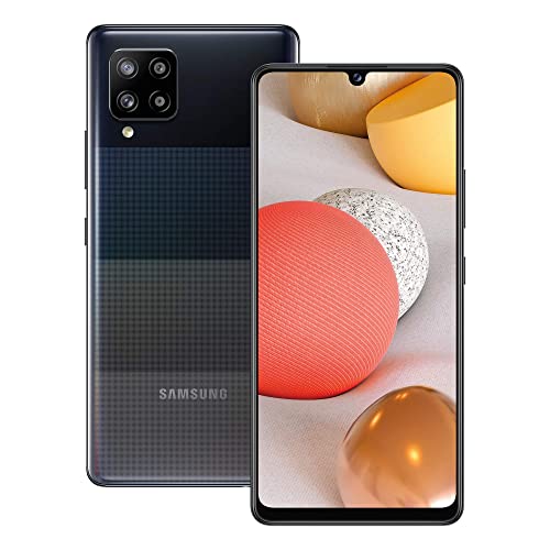 Samsung Galaxy A42 5G Smartphone SIM-Free Android Mobile Phone Prism Dot Black (UK Version) (Renewed)