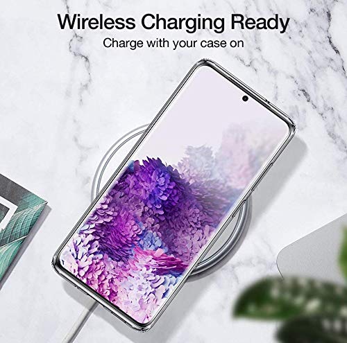 NWNK13 For Samsung Galaxy S20 FE 5G / S20 FE 4G Case Crystal Clear Slim Fit Front & Back 360° Case Built-in Screen Protector Full Body Silicone Gel Mobile Phone Cover for Samsung S20 FE(Clear)
