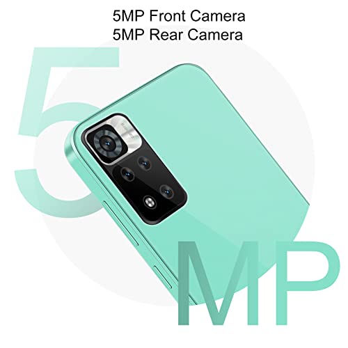 Xgody Y13 Quad Core, 4G Dual SIM Smartphone SIM Free Unlocked Mobile Phones, 8GB ROM/SD 256GB, 3000mAh Battery, 6-inch Display Android 9.0 phone, 5MP Camera, Face ID, GPS, FM, UK Version (Blue)