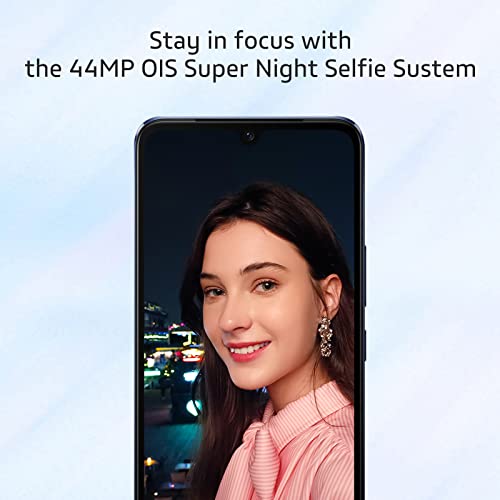 VIVO V21 5G Smartphone, 8GB + 128 GB Mobile Phone, 6.44’’ AMOLED FHD+ 90Hz, 64MP Triple Camera, 44MP OIS Super Night Selfie, 4000 mAh Battery, Dual SIM Phone(UK Version) Dusk Blue