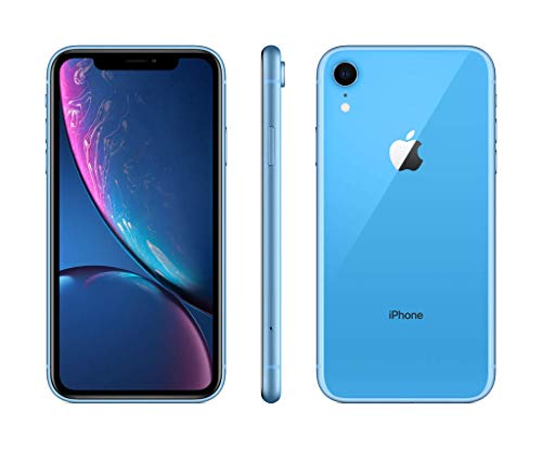 Apple iPhone XR, 128GB, Blue (Renewed)