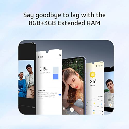 VIVO V21 5G Smartphone, 8GB + 128 GB Mobile Phone, 6.44’’ AMOLED FHD+ 90Hz, 64MP Triple Camera, 44MP OIS Super Night Selfie, 4000 mAh Battery, Dual SIM Phone(UK Version) Dusk Blue