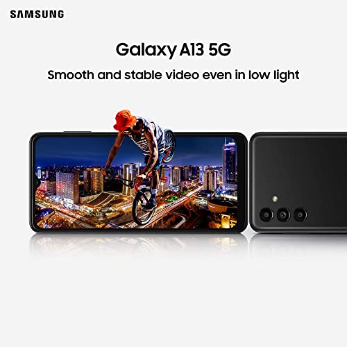 Samsung Galaxy A13 5G Mobile Phone SIM Free Android Smartphone 64 GB White 3 Year Warranty