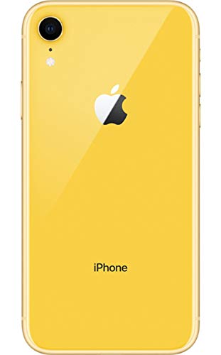 Apple iPhone XR, 128GB, Yellow - Fully Unlocked (Renewed)