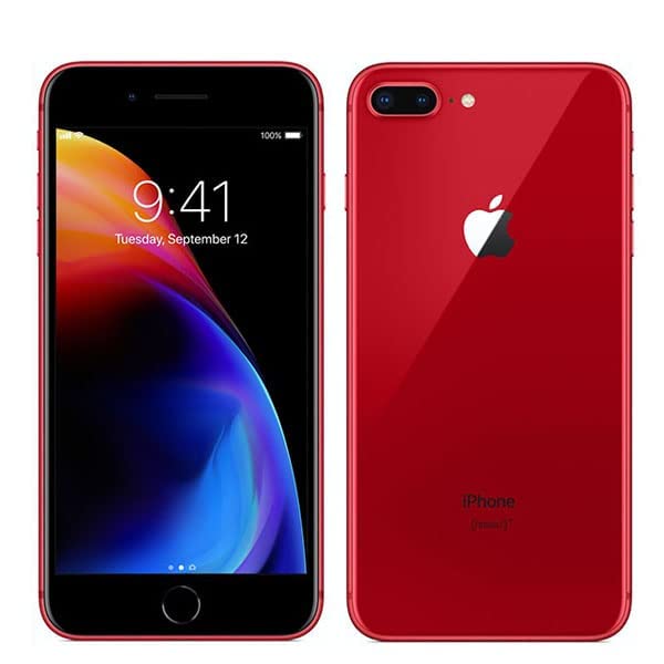 Apple iPhone 8, 64GB, (PRODUCT) Red (Renewed)
