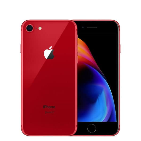 Apple iPhone 8, 64GB, (PRODUCT) Red (Renewed)