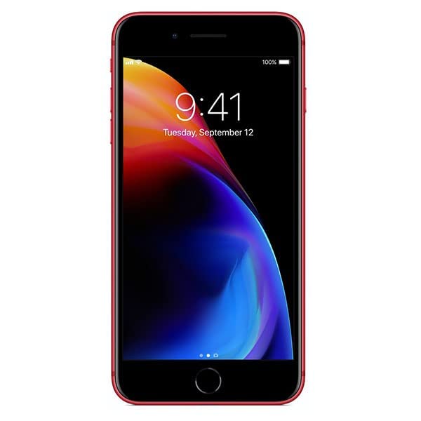 Apple iPhone 8, 64GB, (PRODUCT) Red (Renewed)