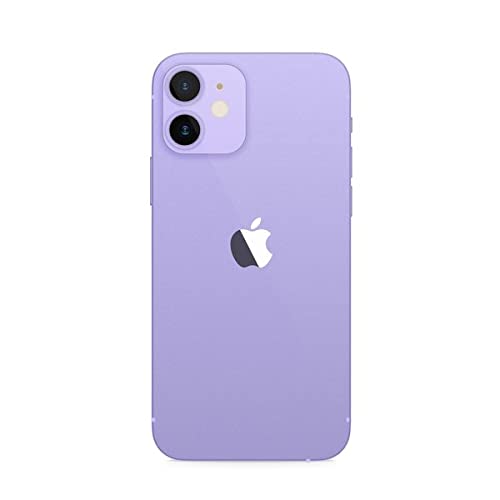 Apple iPhone 12 mini (64GB) - Purple (Renewed)